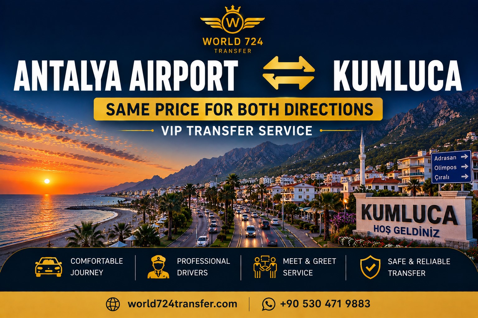 Antalya Havalimanı (AYT)-Kumluca